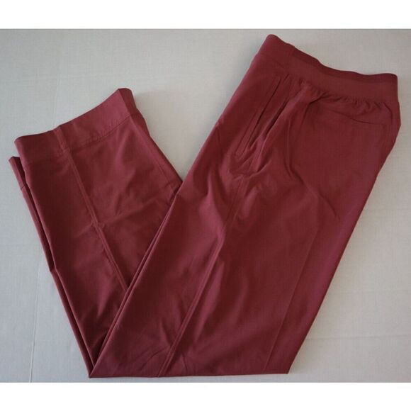 Athleta 658449-01 Women Sz 0 Rose Berry Brooklyn Heights Hi-Rise Wide Pants - Picture 13 of 15